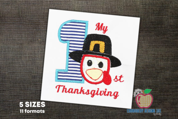 1st Thanksgiving Applique: A Designer Review