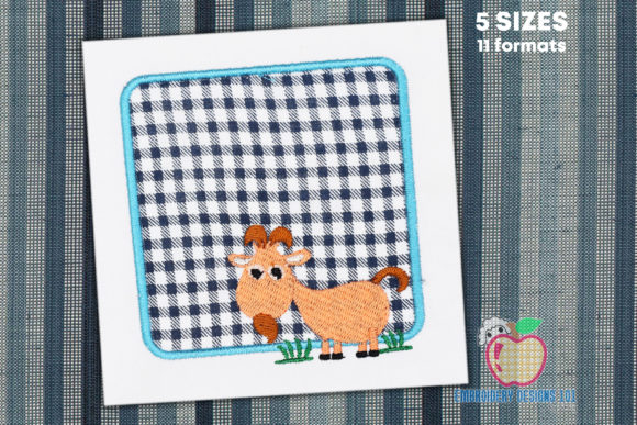 A Cartoon Goat in the Box: Holiday Embroidery Review