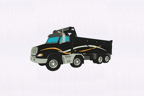 Black Freight Truck: Seasonal Embroidery Review