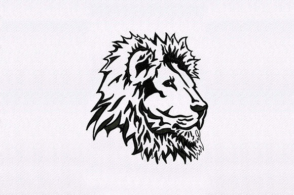 Black Lined Lion Design: A Merch Review
