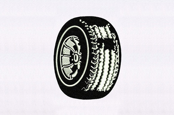 Black Rubber Wheel: A Designer’s Stitch Test