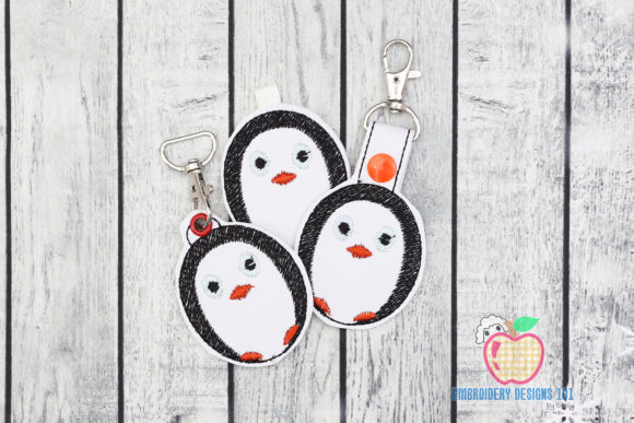 Cartoon Standing Penguin ITH Keyfob Review
