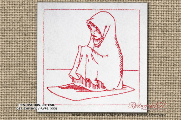Female Muslim Praying: Sweatshirt Design Review