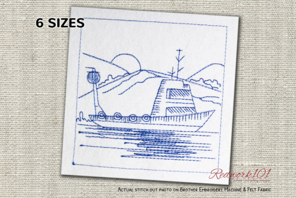 Fishing Boat Redwork: A Designer’s Review