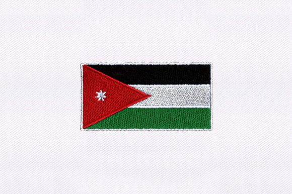 Flag of Jordan: Embroidery Design Review