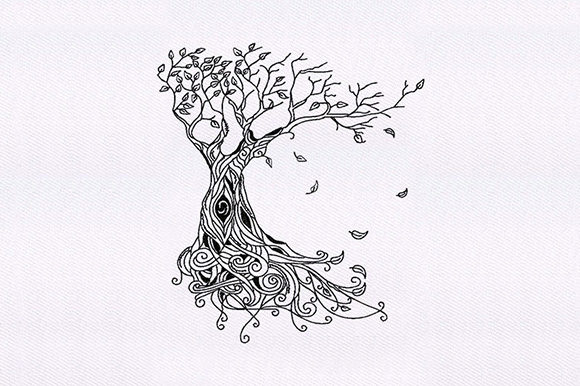 Intricate Tree Leave Design: Boutique Review